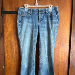 LOFT Women's Blue Boot Cut Jeans